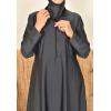 Burkini zipp large size Indonesia Black