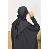 Black swimming khimar