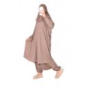 Jilbab de bain UMM ANAS avec khimar grande taille - NEYSSA