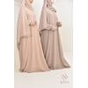 Selifa integrated lace hijab abaya