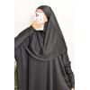 Black swimming khimar