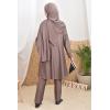 Women's Burkini ATLANTIS Dark Taupe