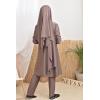 Burkini femme ATLANTIS Taupe Foncé