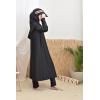 Long Burkini with hijab BAHREIN Black