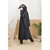 Long Burkini with hijab BAHREIN Black