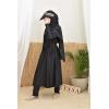 Long Burkini with hijab BAHREIN Black