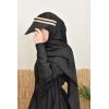 Long Burkini with hijab BAHREIN Black