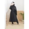 Long Burkini with hijab BAHREIN Black