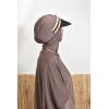 ABU DAHBI loose-fit burkini Dark taupe