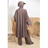 ABU DAHBI loose-fit burkini Dark taupe