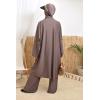 ABU DAHBI loose-fit burkini Dark taupe