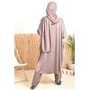 Burkini large butterfly MAJORQUE dark taupe