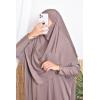 Khimar Badeanzug taupe dunkel