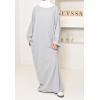 Joumana large ribbed jersey maxi dress