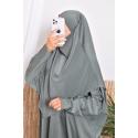 Kaki swimming khimar