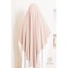 Khimar doppelt gekreuzter spitzer Jersey Rihab