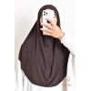 Khimar Short round double-breasted jersey Jumanâ