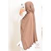 Hijab Jersey premium Einfassung Fériel wavy