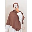 Hijab Khimar court 2 en 1 Maysara