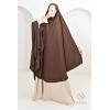 Long silk Khimar from Medina with slit Umm Abdurrahman