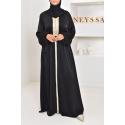 Abaya caftan Emine Noir