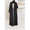 Abaya caftan Emine Noir