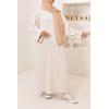 Corduroy T-shirt long dress Kadya