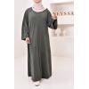 Corduroy T-shirt long dress Kadya