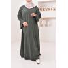 Corduroy T-shirt long dress Kadya