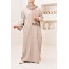 Corduroy T-shirt long dress Kadya