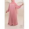 Abaya Dubaï Umbrella SAMAR Rose Tendre