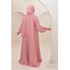 Abaya Dubai Umbrella SAMAR Zartrosa