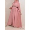 Abaya Dubaï Umbrella SAMAR Rose Tendre