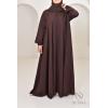 Abaya Dubaï Umbrella SAMAR Chocolat