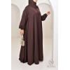 Abaya Dubaï Umbrella SAMAR Chocolat