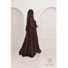 Abaya Dubaï Umbrella SAMAR Chocolat