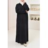 Abaya maille cotelée AYNA