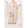 Long linen effect kimono neyssa shop