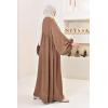 Umm Khadijâa Flared abaya with puffed sleeves