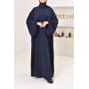 Umm Khadijâa Flared abaya with puffed sleeves