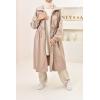 Parka long camel ILHAM