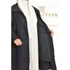 ILHAM long black parka