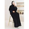 Oversize-Abaya aus Cord CHAHLA