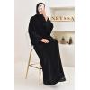 Oversize-Abaya aus Cord CHAHLA