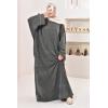 Oversize-Abaya aus Cord CHAHLA