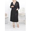 Trench long et oversize femme modeste