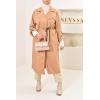 Daliya Suede Trench