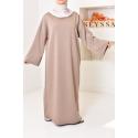 Insaf sweatshirt maxi dress