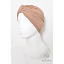 Bonnet turban en maille Mahat