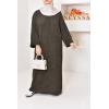 Abaya velours cotelé oversize Houda